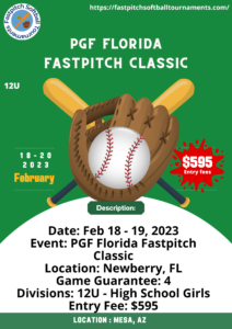 Read more about the article 2023 PGF Florida Fastpitch Classic