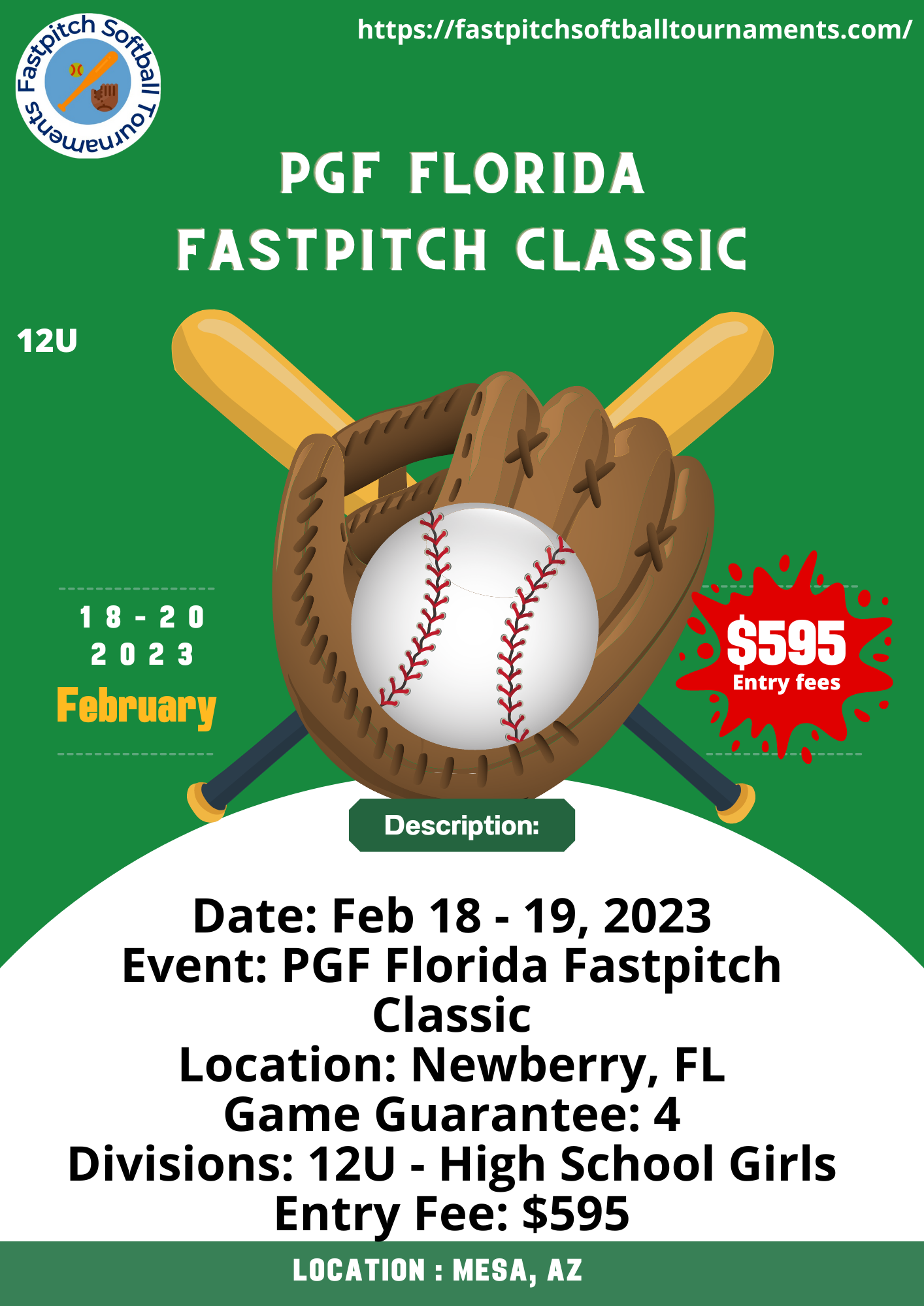 pgf-florida-fastpitch-classic-2 Softball tournament in Florida