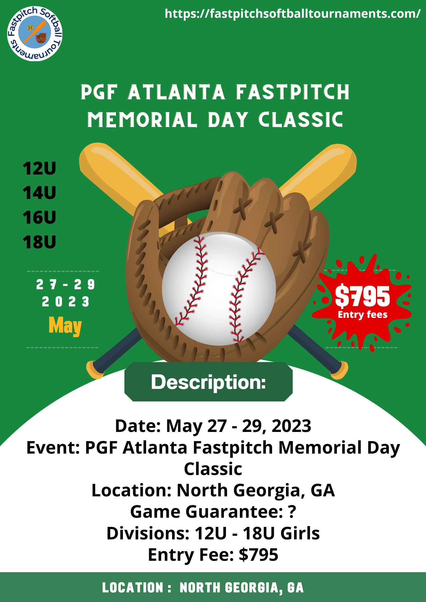 PGF Atlanta Fastpitch Memorial Day Classic