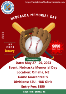 Read more about the article Nebraska Memorial Day Nebraska Softball