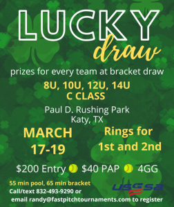 Read more about the article Texas Softball Tournaments – Lucky Draw