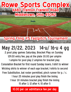 Read more about the article Ohio softball ROWE SPRING FLING