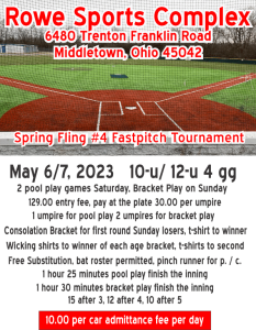 Read more about the article Ohio Softball ROWE SPRING FLING