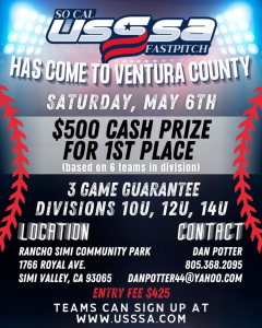 Read more about the article California softball VENTURA COUNTY OPENER